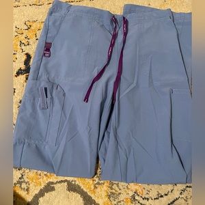 Periwinkle scrub pants size medium